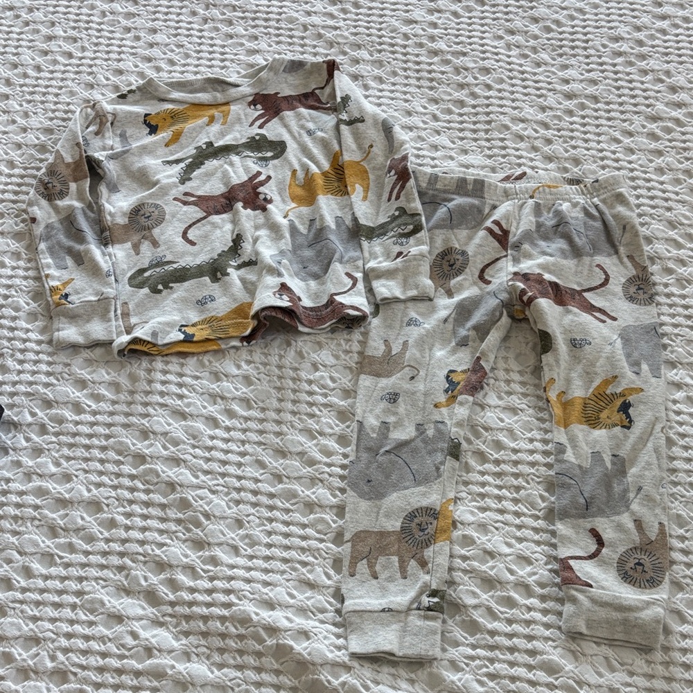 Carter's Just One You Animal Print Pajama Set